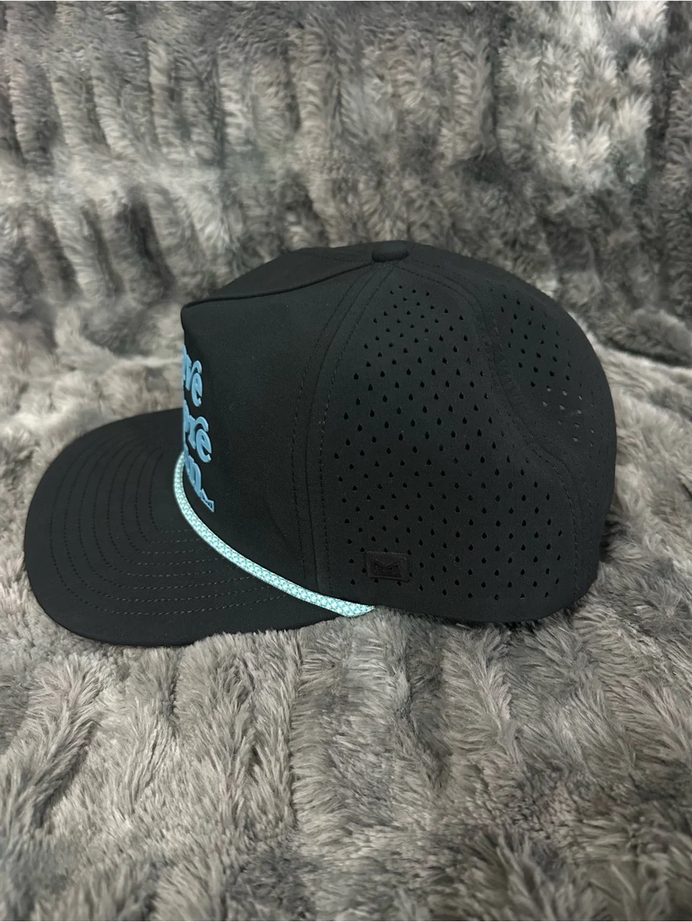 Melin Black Hat with Aqua HYDRO Accent(limited edition)